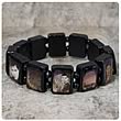 Twilight Breaking Dawn Jacob Wooden Bracelet